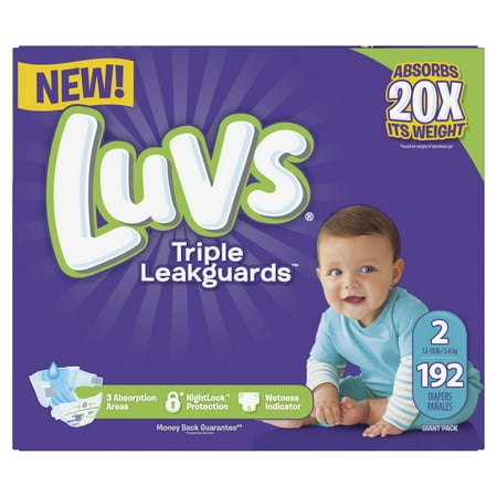 diapers leakguards luvs