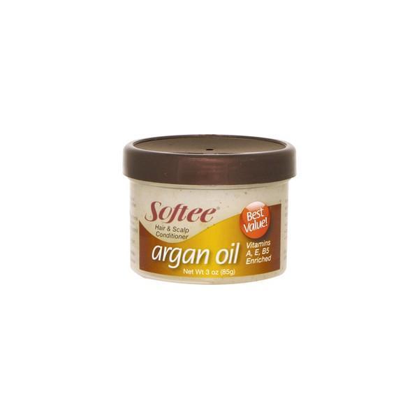 Softee Argan Oil Hair & Scalp Conditioner 3 Oz