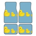 thumbnail image 1 of Fotbe Cute Ducky Juego de 4 Tapetes para Auto con Estampado – Alfombrillas de Goma Reforzada, Diseño Antideslizante, Protección para Todo el Año – Vehículos, Autos, Camionetas y SUVs, 1 of 7