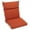 Cinnamon, variant on Blazing Needles Spun Polyester Outdoor Seat/Back Chair Cushion-Color:Lemon