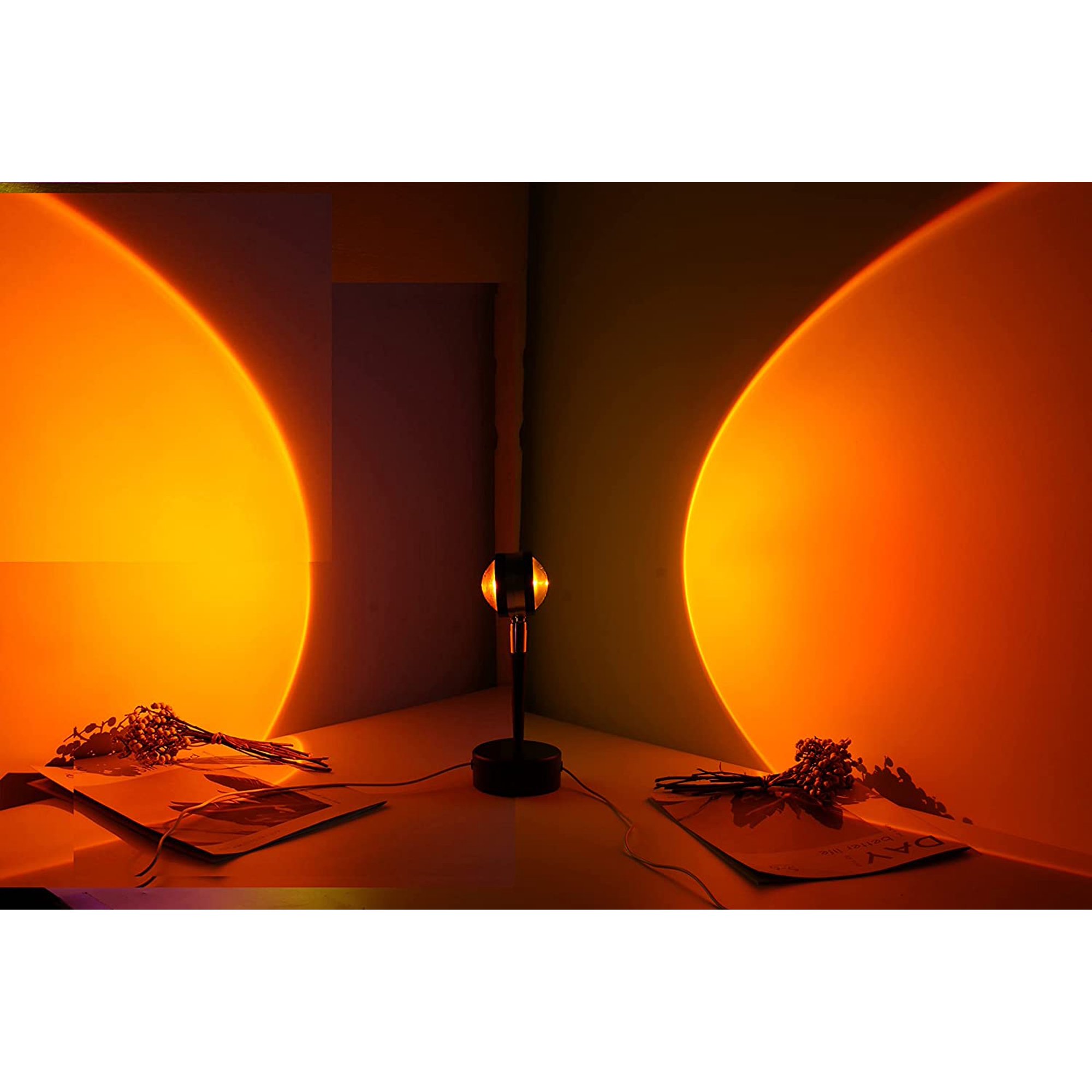 Night Lights Ambient Lighting Usb Rechargeable Desk Lamp Rainbow