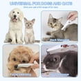 thumbnail image 5 of Pet Hair Comb, Pet Comb Dog Combs for Grooming, Cat,Dog Lice Comb, Flea Brush for Cats, Fine-Toothed Flea Comb for Long & Short Hair Pet (2 Pair,yellow), 5 of 5