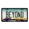 thumbnail image 2 of iPick Image for Dodge Charger R/T Classic Black Carbon Fiber Texture ABS Plastic 50 States License Plate Frame, Official Licensed, 2 of 6