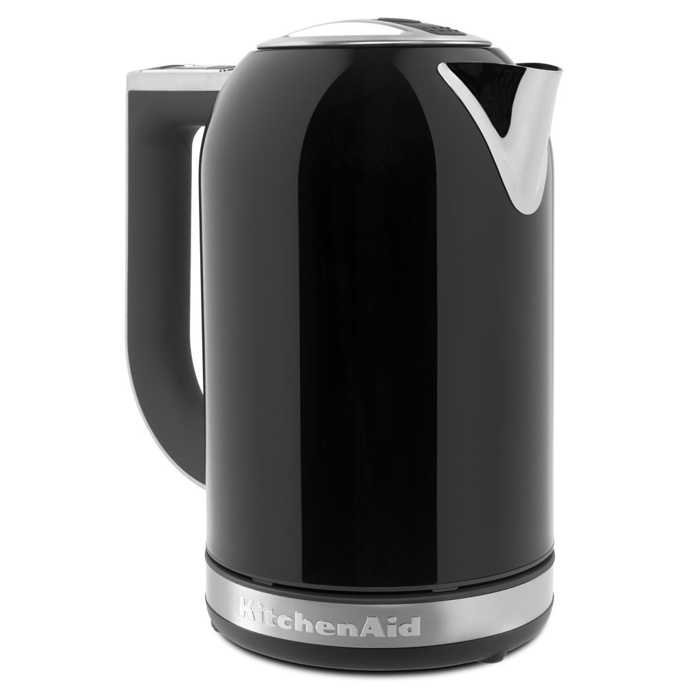 KitchenAid® 1.7L Electric Kettle with LED Display Onyx Black (KEK1722OB