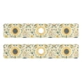 thumbnail image 7 of Yayeee Faucet Mat for Kitchen Sink 30" Diatomite Long Splash Guard Pad, Floral Birds Pattern, 2 Pack, 7 of 7