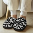 thumbnail image 4 of Whosucclay Cotton Slippers for unisex Winter Warm Memory Foam Cotton Home Slippers Soft Slip on House Slippers Indoor Outdoor Shoes, 4 of 6