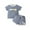 Navy, variant on Ruyang Toddler Girl Floral Outfit Short Sleeve Shirt Tops Summer Spring Cute Drawstring Shorts Set Casual Baby Girl Simple