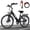 Black-Pro, variant on GOKEEP Electric Bike for Adults, 26" Peak 1300W Motor Ebike, 48V 15.6Ah Removable Battery, 43 Miles, 7 Speed Electric Bicycle UL2849, Black