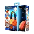 thumbnail image 4 of 2 in 1 Bluetooth® and Wired comfort foldable Headphones with safe volume limitation Basketball Design, 4 of 7