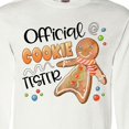 thumbnail image 4 of Inktastic Official Cookie Tester Cute Gingerbread Long Sleeve T-Shirt, 4 of 5