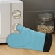 thumbnail image 5 of Pisexur Batería de cocina Guantes para hornear, guantes aislantes de cocina que soportan temperaturas altas de 260 grados, suaves, de uso prolongado y fáciles de limp para la cocina del hogar, 5 of 6