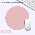 thumbnail image 1 of LEEYNEER Round Mouse Pad Single-sided Solid Color  Non-slip Pad Mouse Pad Suitable for Laptop Office Leather Gaming Mouse Pad, 1 of 2