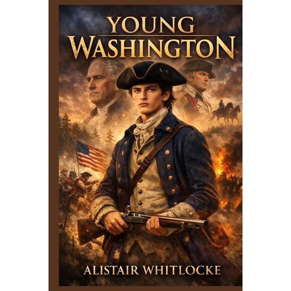 Young Washington: "The Untold Story of George Washington: From Young Soldier to Founding Father", (Paperback)