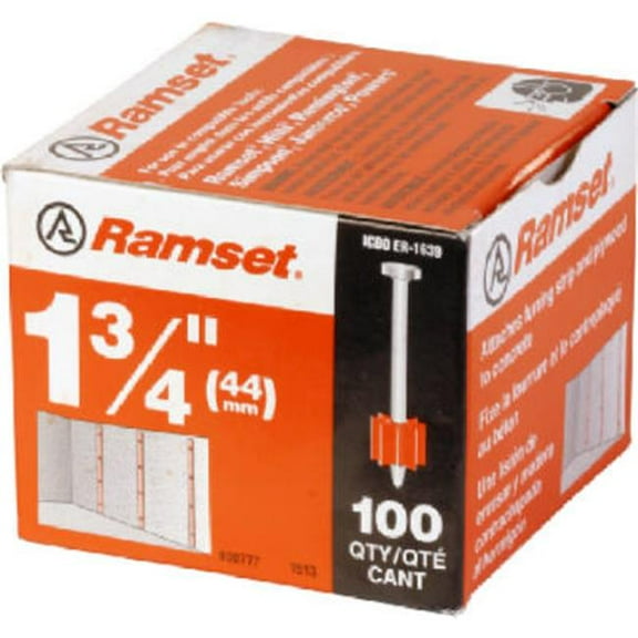 ITW Brands 00747 100 Pack 0.30 x 0.75 in. Knurled Drive Pin