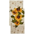 thumbnail image 2 of DII Chemin de Table Imprimé Tournesols Rustiques, Multi, 2 of 4