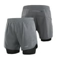 thumbnail image 1 of Shorts Deportivos Shorts de carrera Lixada 2-en-1 para hombre Secado rápido Ejercicio de entrenamien Lixada Shorts Deportivos, 1 of 7
