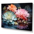 thumbnail image 2 of Designart Toile Murale Traditionnelle Multicolore, art Mural de Succulentes, Réflexion sur la Beauté des Succulentes, Déco Murale de Succulentes, 20x12 Pouces, 2 of 5
