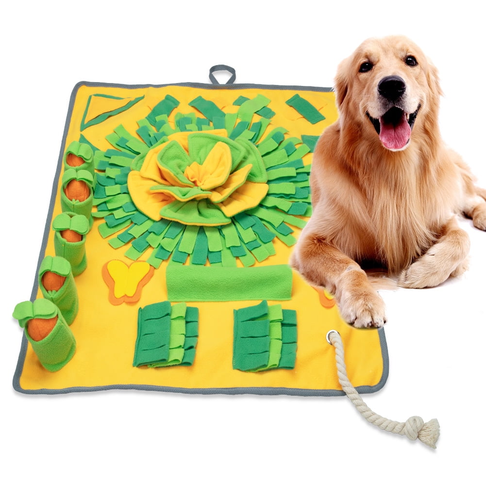 TWOPER Snuffle Mat for Dogs, Non Slip Large Breed Sniff Mat for Boredom and  Stress Relief, 40x 28 Rabbit Dog Activity Mat for Nosework Training and