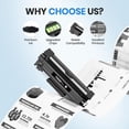 thumbnail image 5 of TN660 Black Toner Cartridges 4 Packs Replacement for TN-660 TN660 TN-630 TN630 High Yield Cartridges Work with Brother MFC-L2700DW L2705DW L2720DW L2740DW HL-L2300D L2380W L2340DW L2320D DCP-L2520, 5 of 7
