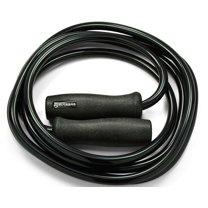 Elite Jumps, Muay Thai 2.0 - Dual Ball Bearing - Heavy Jump Rope for Fitness - 10 ft. Black
