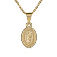 thumbnail image 2 of Bling Jewelry Womens Our Lady of Guadalupe Virgin Mary Pendant Necklace Gold, 2 of 6