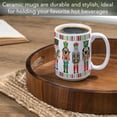 thumbnail image 5 of Highland Home Holiday Nutcrackers 15 oz. Decorative Ceramic Mug, 5 of 6