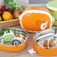 SHELLTON Portable Food Warmer School Lunch Box Bento Thermal Insulated Food Container Stainless