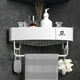 thumbnail image 1 of Estantes de baño Organizador de esquina para mostrador de baño Organizador de lavabo de baño Organizador de baño Organizador de encimera para almacenamiento Estante de esquina para baño Estante de alm, 1 of 8
