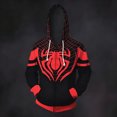 thumbnail image 5 of Superhero Costume Jacket Spider Cosplay Hoodie Full Zip Sweatshirt Web Print Streetwear for Halloween Holiday Outfits, 5 of 8
