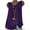 Purple, variant on Delliss Women's Linen Tank Top Sleeveless Baggy Casual T-Shirt Vest