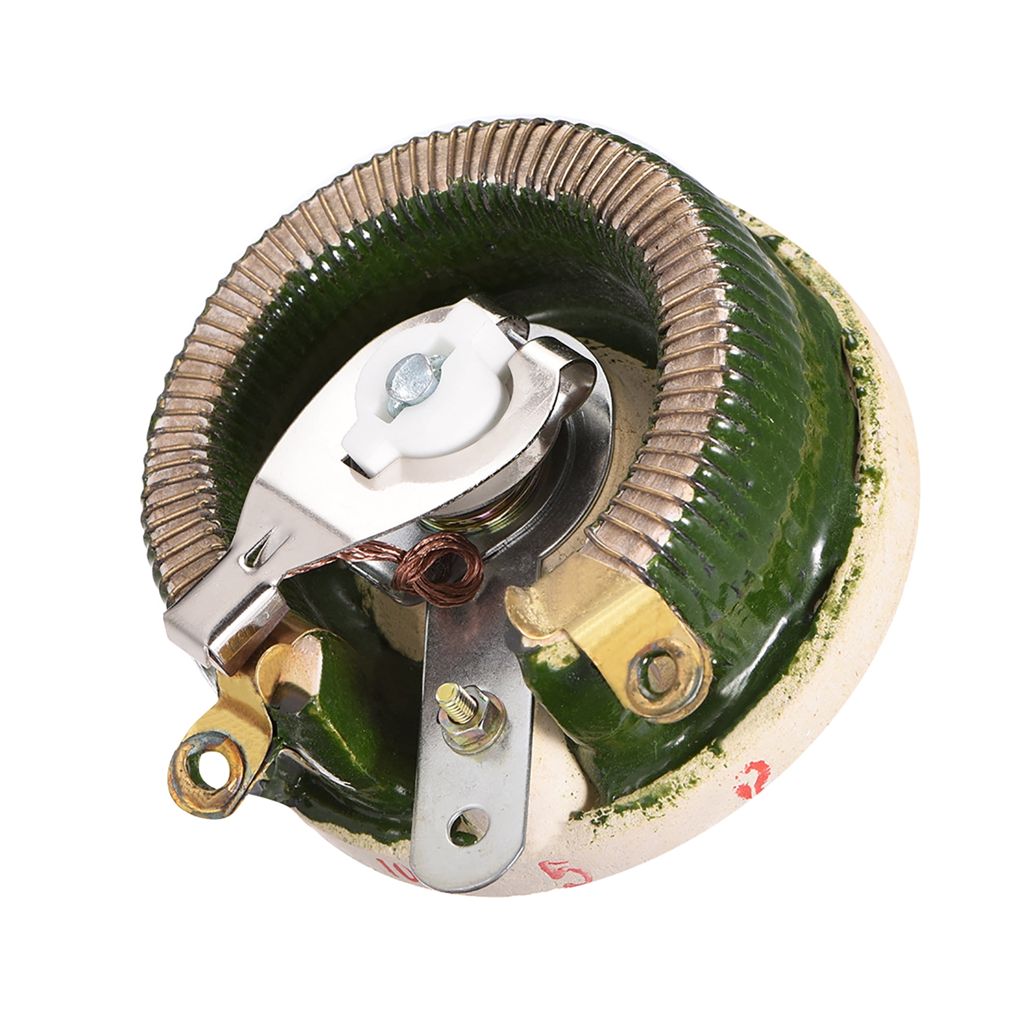 Uxcell Wirewound Ceramic Potentiometer Variable Rheostat Resistor 100W 5R W Knob
