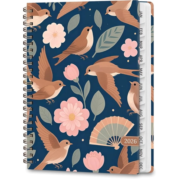 Planner 2026-2027, Weekly and Monthly Academic Year Calendar Planner, July 2026 to June 2027, Daily Agenda Book for Office and School Supplies, A5 6.3 x 8.5 Inch