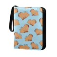 thumbnail image 4 of ALAZA Capybara Animals Trading Card Binder 4 Pocket Cards Collection Album 400 Folder Holder, 4 of 6