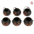 thumbnail image 1 of 6Pcs Halloween Candy Buckets  Holder Halloween Party Decor Props, 1 of 5