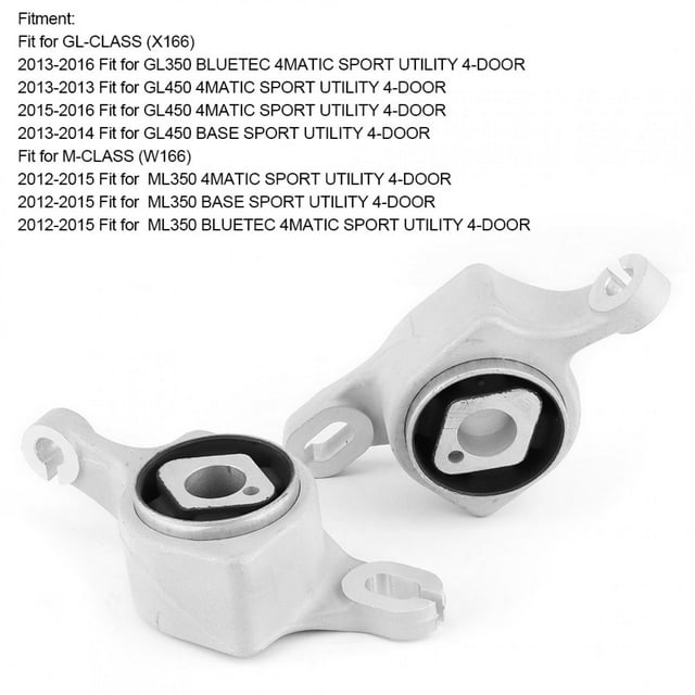 Bushing Rear Front Arm Bushing 1663300243 1663300143 Fit for Gl Class X166 M Class W166