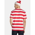 thumbnail image 3 of Waldo Men's Halloween Graphic Costume Tee with Short Sleeves, Sizes XS-3XL, 3 of 5