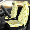 Xecao Bananas Print Car Seat Cover in That Fits Most Cars, Vans, SUVs
