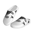 thumbnail image 2 of Wukai Family Of Sea Turtles Print Women's Indoor Bedroom Slipper Slip On Shoes, Unisex House Shoes with Anti-Skid Sole for Men, Gift for Women Men-46/47, 2 of 7