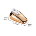 thumbnail image 3 of YIKA Motorcycle Tank Shaped Lighter Labor-saving Rocker Arm Ignition Straight Forward Windproof Lighter Gold, 3 of 6