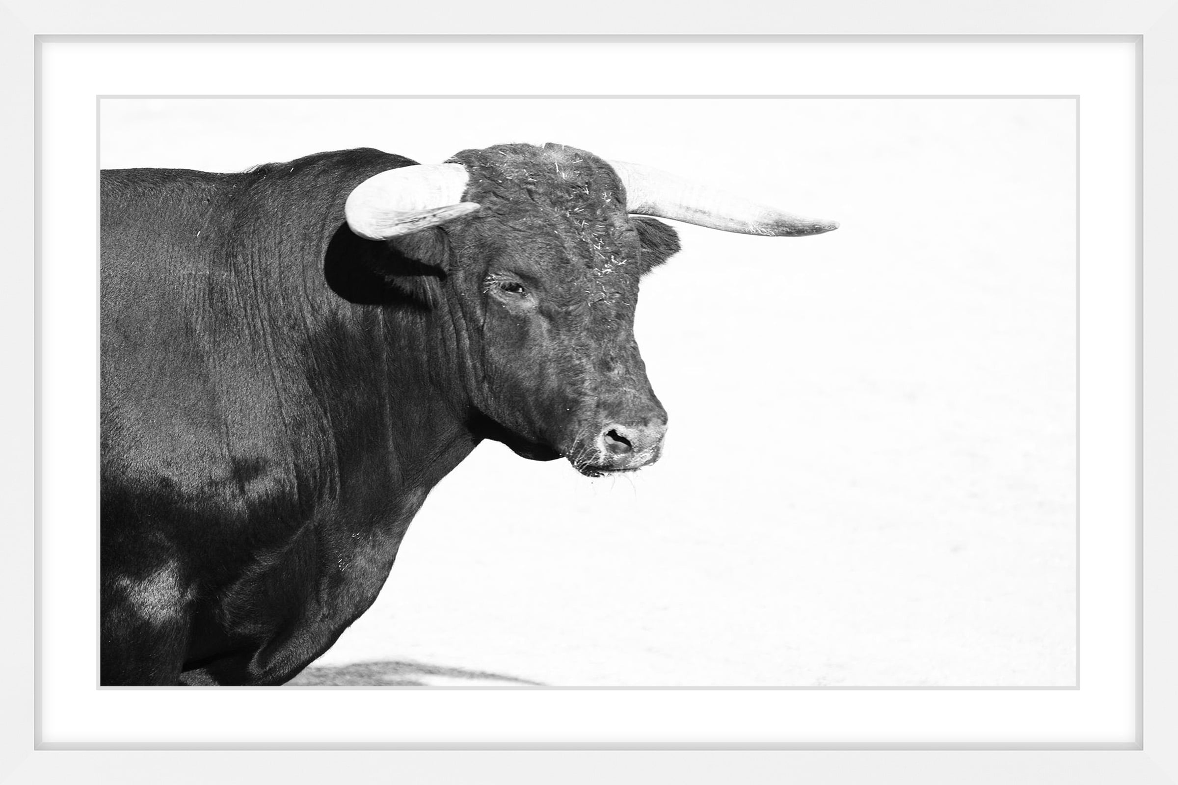 "Horned Beast" Framed Painting Print
