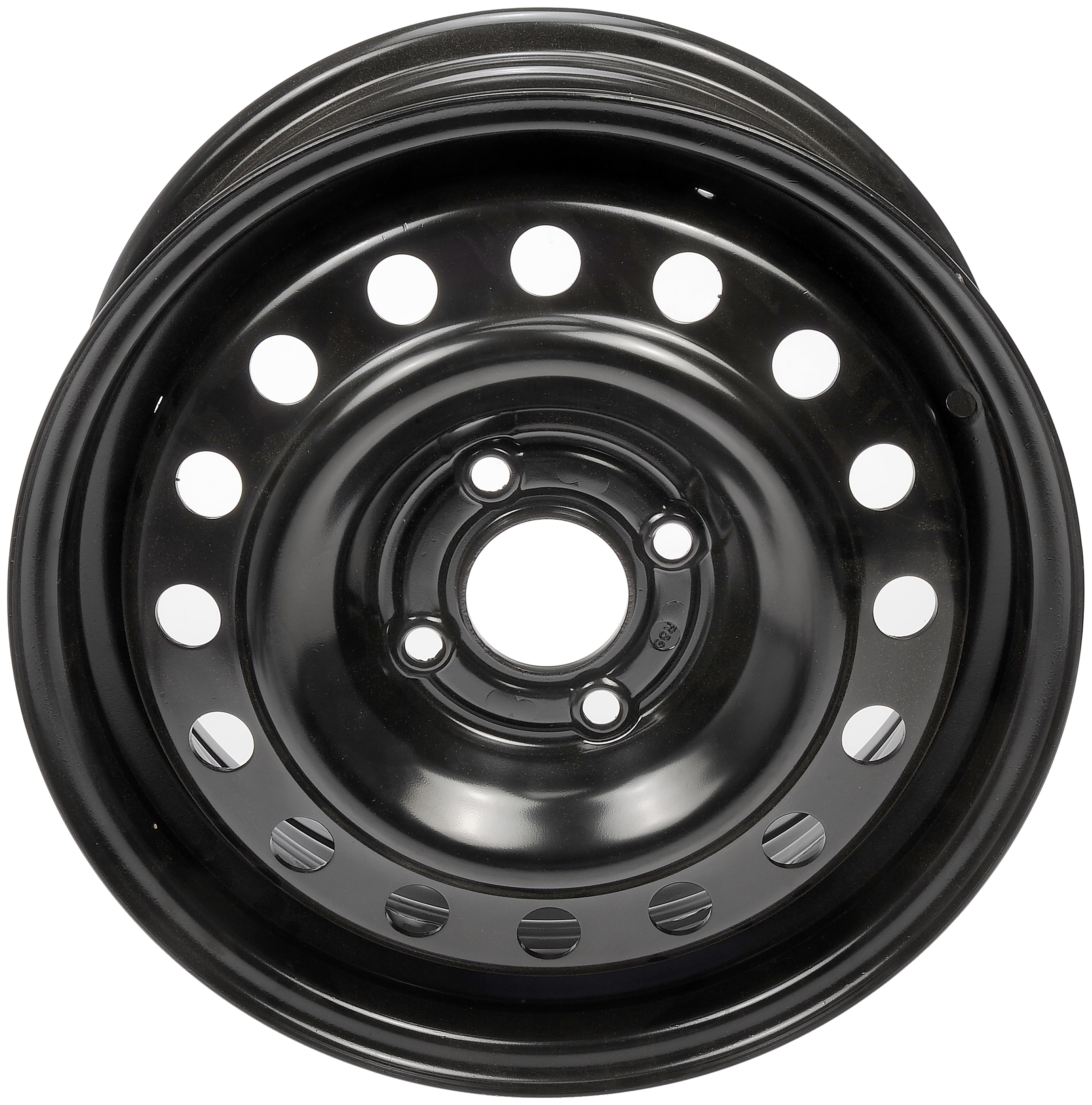 Dorman 939-115 Steel 15" Wheel Rim 15 x 6-inch 4-Lug Black, for Specific Ford Models