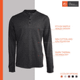 thumbnail image 5 of The American Outdoorsman Long-Sleeve Waffle Henley Shirts For Men, 5 of 5