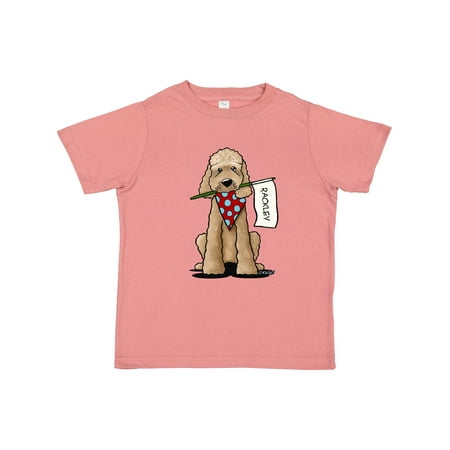

Inktastic Rackley Goldendoodle Gift Toddler Boy or Toddler Girl T-Shirt