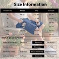 thumbnail image 5 of UDAUDU Cargo Shorts for Men Cotton Twill Relaxed Fit Drawstring Elastic Waist Chino Work Shorts Comfy Hiking Long Short Multi Pockets Black L, 5 of 9