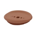 thumbnail image 2 of Escurridor de silicona multifunción para baño, soporte de esponja, caja para jabonera, placa de almacenamiento Flexible para inodoro, bandeja Almacenamiento y organización del hogar marrón redondo Inteprter HA001680-04, 2 of 6