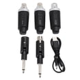 thumbnail image 1 of Receptor Transmisor De Micrófono Inalámbrico, Adaptador De Micrófono Inalámbrico Antiinterferencias UHF XLR Tipo C Plug And Play De 3 Pines Para Mezcladores, 1 of 7
