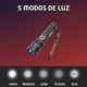 thumbnail image 3 of Lampara Táctica T9-102 Recargable Potente Militar, 3 of 9
