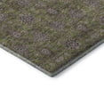 thumbnail image 4 of Addison Rugs Mayfield Washable Transitional Floral Olive Rectangle Rug, 1'8" x 2'6", 4 of 5