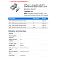 thumbnail image 2 of Oil Pump 1 - Compatible with 2014 - 2016 Chevy Impala Limited 3.6L V6 2015, 2 of 2