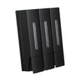 thumbnail image 5 of WeiLaiKeQi 3 Chamber Shower Soap Dispenser Shampoo and Conditioner Dispenser for Office Black, 5 of 9